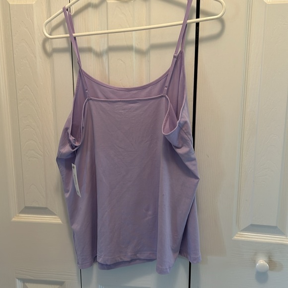 NWT Purple strapped tank top - Picture 4 of 8